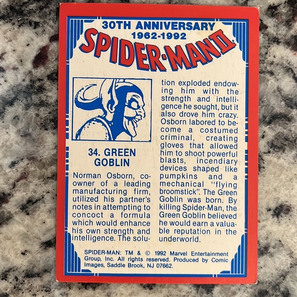 30th anniversary 1992 marvel spider-man cards. - Picture 5 of 13
